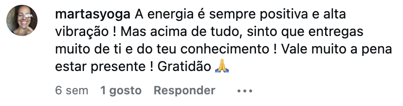 Testemunho do Instagram