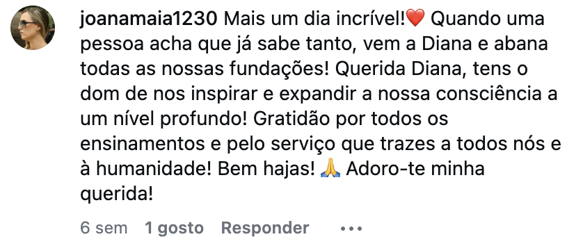 Testemunho do Instagram